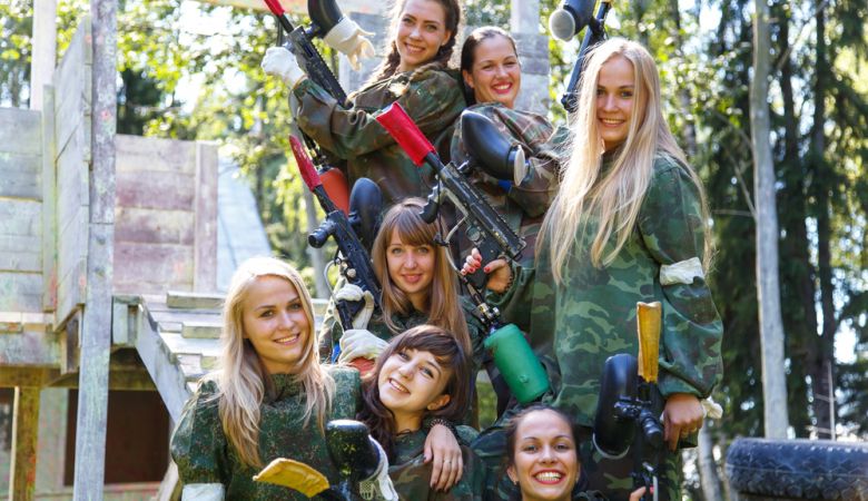 Wieczór panieński Łódź - PAINTBALL NA POLIGONIE